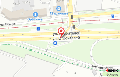 БАЛУ на Вишерской улице на карте