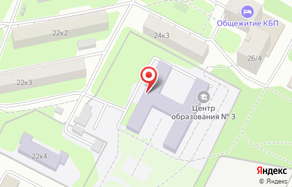Центр образования №3 в Пролетарском районе на карте