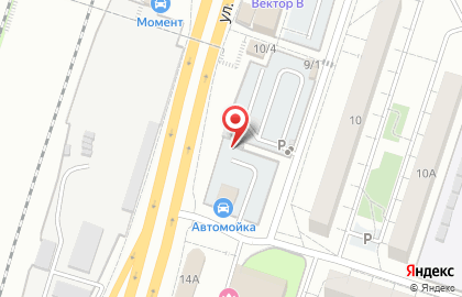 Автостоянка в Челябинске на карте