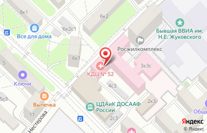 52 Консультативно-диагностический центр на Петровском парке (СЛ) на карте