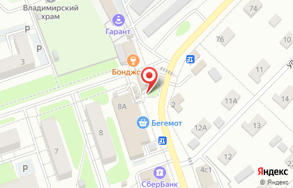 Киоск по продаже фастфудной продукции Wаверма на улице Гастелло на карте