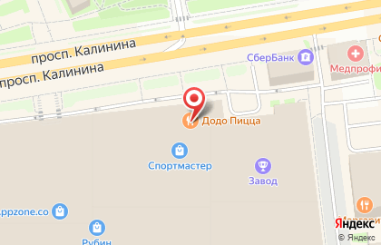 Магазин детских товаров Кораблик на Калинина на карте