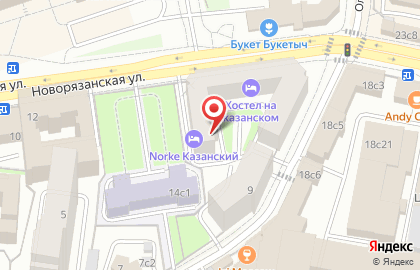 Хостел Artist в Красносельском районе на карте