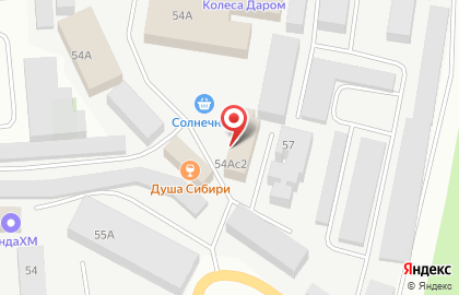 Автомойка Garage на улице Шевченко на карте
