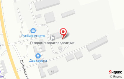 Автоспецтехника на Дорожной на карте