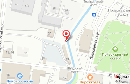 Магазин Рыбак в Ломоносовском районе на карте