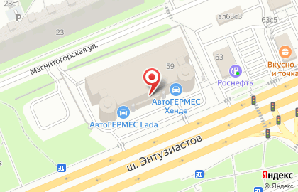 Банк Зенит в Москве на карте