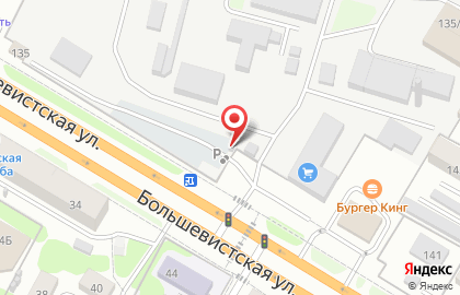 Автостоянка в Новосибирске на карте