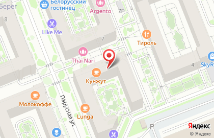 Магазин по продаже материалов для ногтевого сервиса Profi Nail в Свердловском районе на карте
