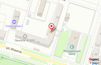 Спортивно-развлекательный центр Атмосфера в Екатеринбурге на карте