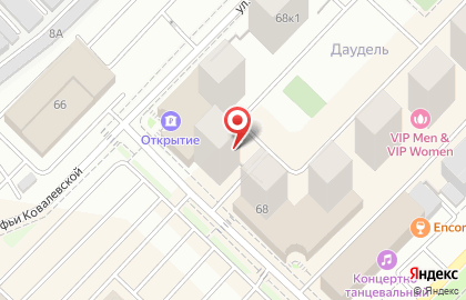 Банкомат МДМ Банк на улице Максима Горького на карте