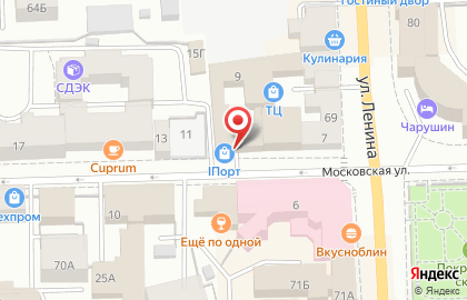 iPort на Московской улице на карте