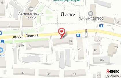 Юридическая компания по банкротству физических лиц Бизнес-Юрист на проспекте Ленина на карте