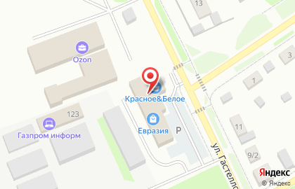 Красное & Белое в Ханты-Мансийске на карте