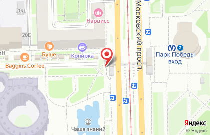 Мастерская по изготовлению ключей и заточке инструментов Сервис-Макс на Московском проспекте на карте