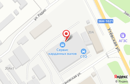 Автосервис Корсар на карте