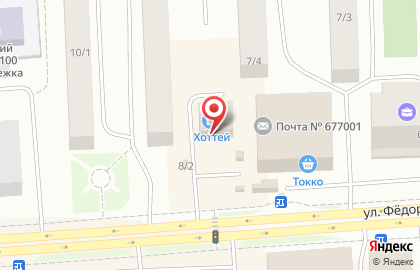 Сервис заказа легкового транспорта Олимп на улице Фёдора Попова на карте