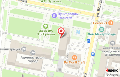Строительная компания Градстрой в Ленинском районе на карте