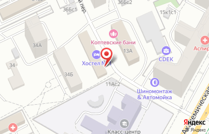 Хостелсити на улице Зои и Александра Космодемьянских на карте