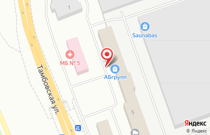 МИККИ на Тамбовской улице на карте