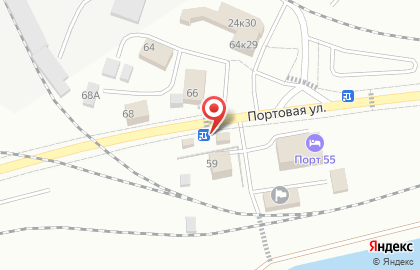 Продуктовый магазин в Калининграде на карте