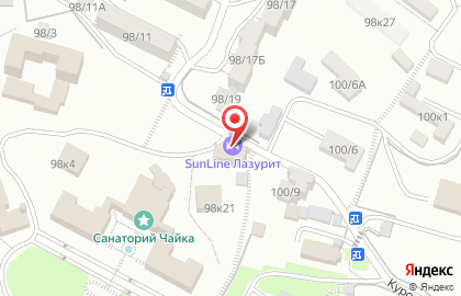 Продовольственный магазин Лазурит на карте