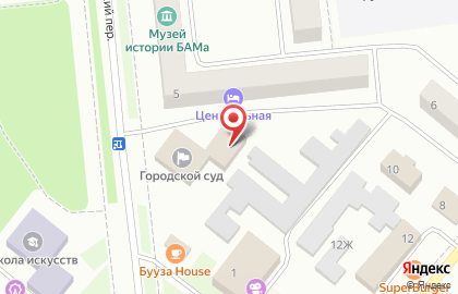 Северобайкальская межрайонная прокуратура на карте