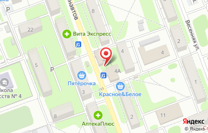 Киоск фастфудной продукции, г. Энгельс на улице Космонавтов на карте