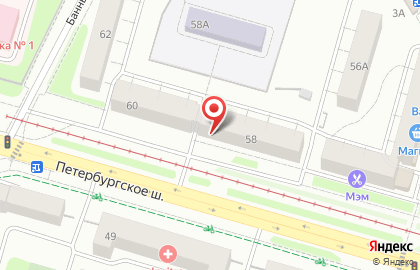 Магазин овощей и фруктов Яблочки на карте