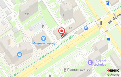 Магазин Все для шитья в Москве на карте