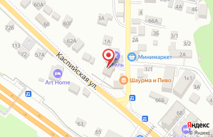 Участковый пункт полиции №3 на Каспийской улице на карте