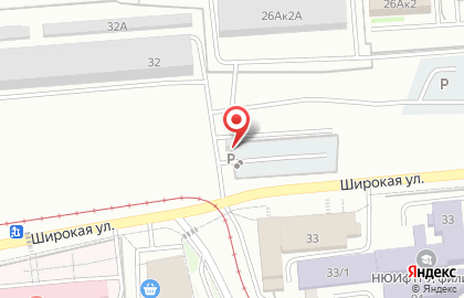 Автостоянка в Новосибирске на карте