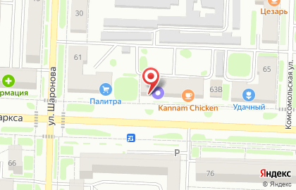 Страховая компания Гелиос на улице Карла Маркса на карте