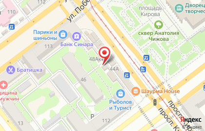 Идель на проспекте Кирова на карте