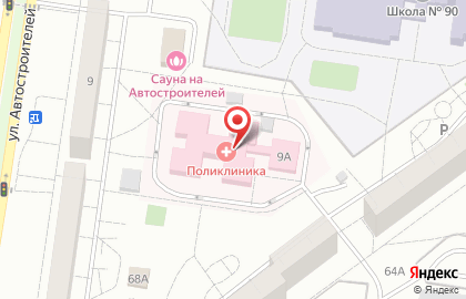 Сеть дежурных аптек АПТЕКА №245 на улице Автостроителей на карте