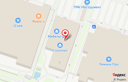 Салон матрасов и кроватей Орматек в Москве на карте