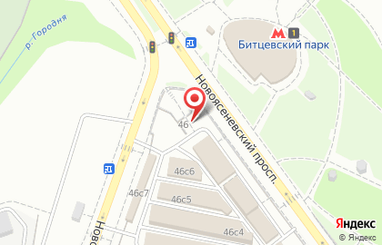 Асмед на Новоясеневском проспекте на карте