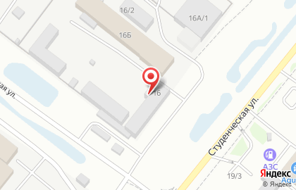 Торговая компания Сириус на Студенческой улице на карте