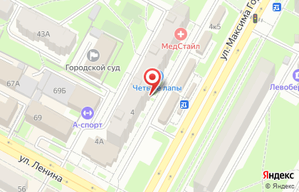 Салон обоев и декора На стиле на карте