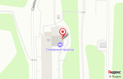 Компания по посуточной и часовой аренде квартир в Северном проезде на карте