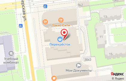 Ак-тау на Тверской улице на карте