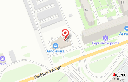 Компания Кирпичный дом на Рыбинской улице на карте