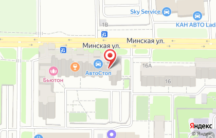 Парикмахерская Стрижка-эконом в Советском районе на карте