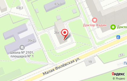 Интернет-магазин контактных линзы E-linzi.ru на Малой Филёвской на карте