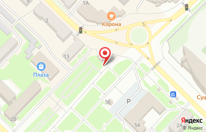 Кафе быстрого питания Шаверма на Транспортной улице на карте