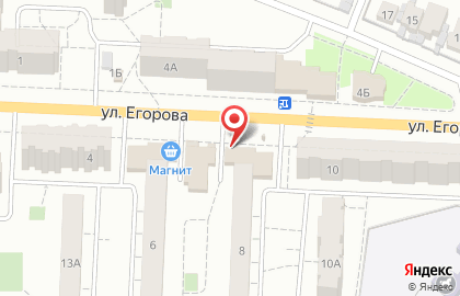 Магазин Мястория в Новокуйбышевске на карте