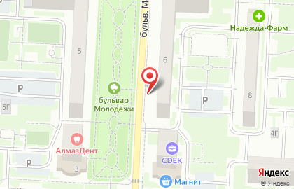 Строящиеся объекты, ОАО Орелстрой в Заводском районе на карте