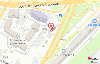 Адвокатская контора №66 Приморского края на карте