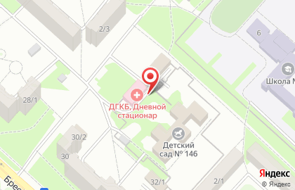 Орхидея на Брестской улице на карте