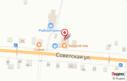 Магазин Промтовары на Советской улице на карте